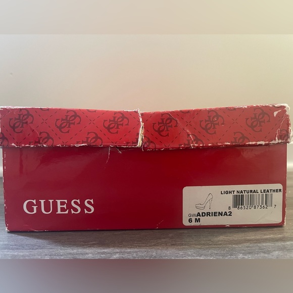 Tan Leather Heels Size 6. - Picture 6 of 6